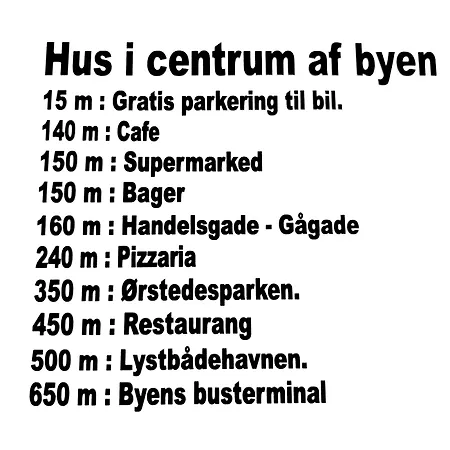 Holiday Rooms Rudkobing Guest house Rudkobing